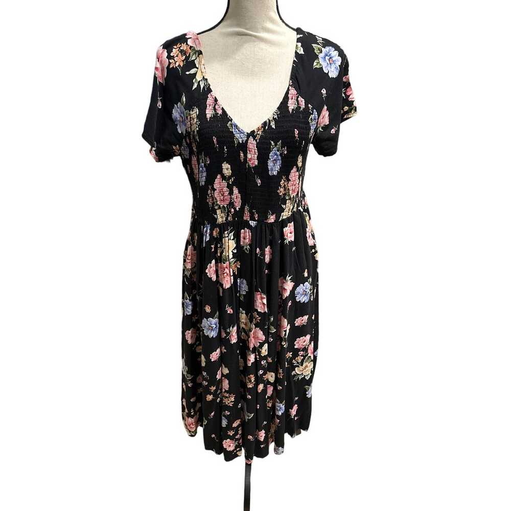 Women’s Torrid Floral Midi Dress. Size 1 (1XL) - image 1