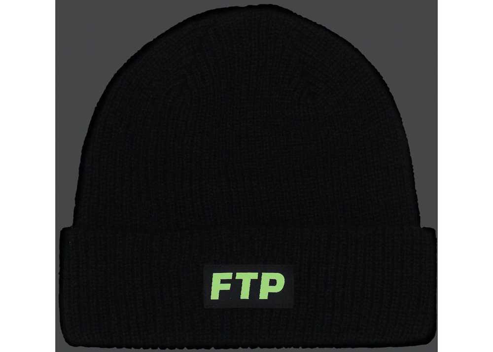Fuck The Population FTP GLOW IN THE DARK LOGO BEA… - image 2