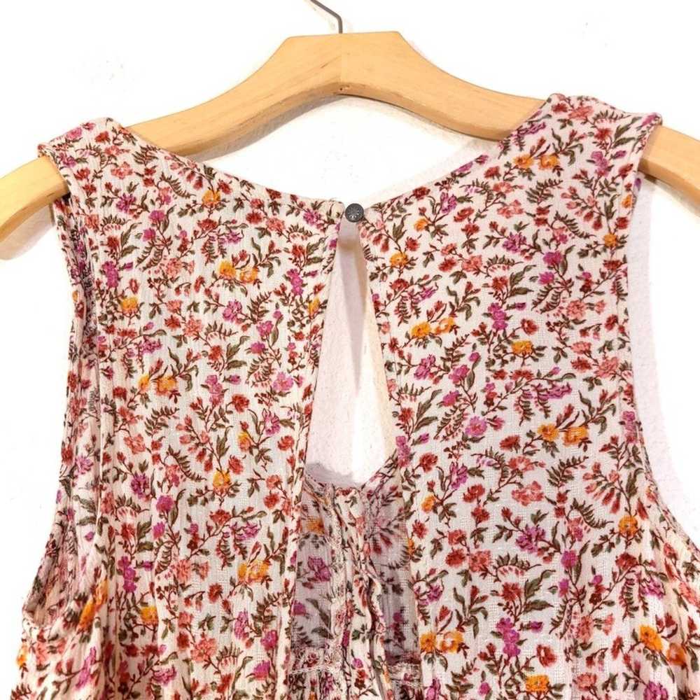 NEW American Eagle Smocked Button Front Wide Leg … - image 9