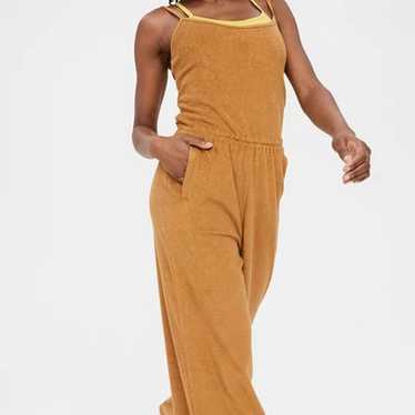 OFFLINE By Aerie Summer Lights Terry Jumpsuit NWOT