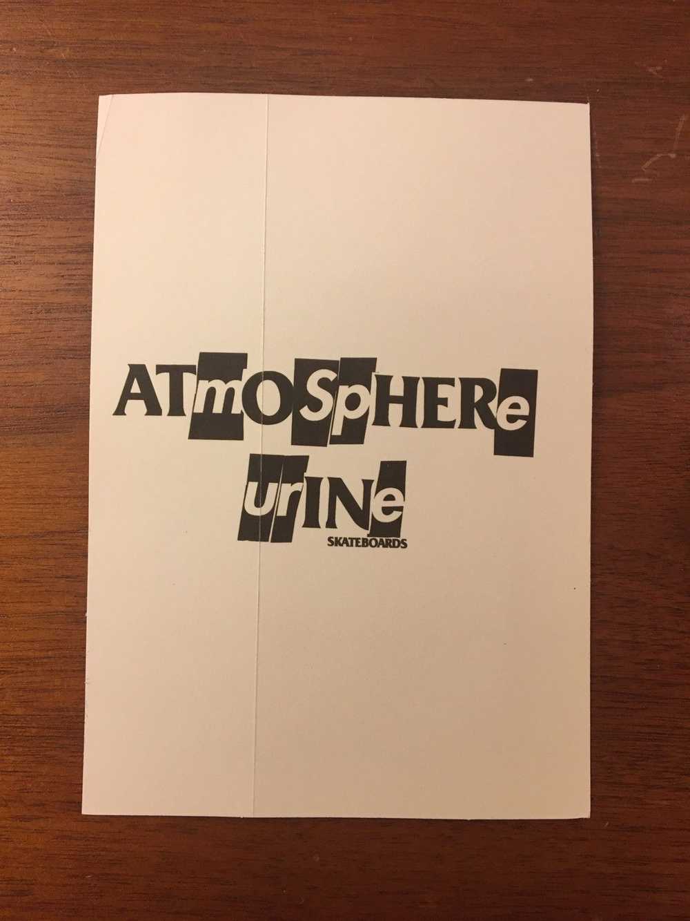 Supreme Atmosphere Urine sticker - image 2