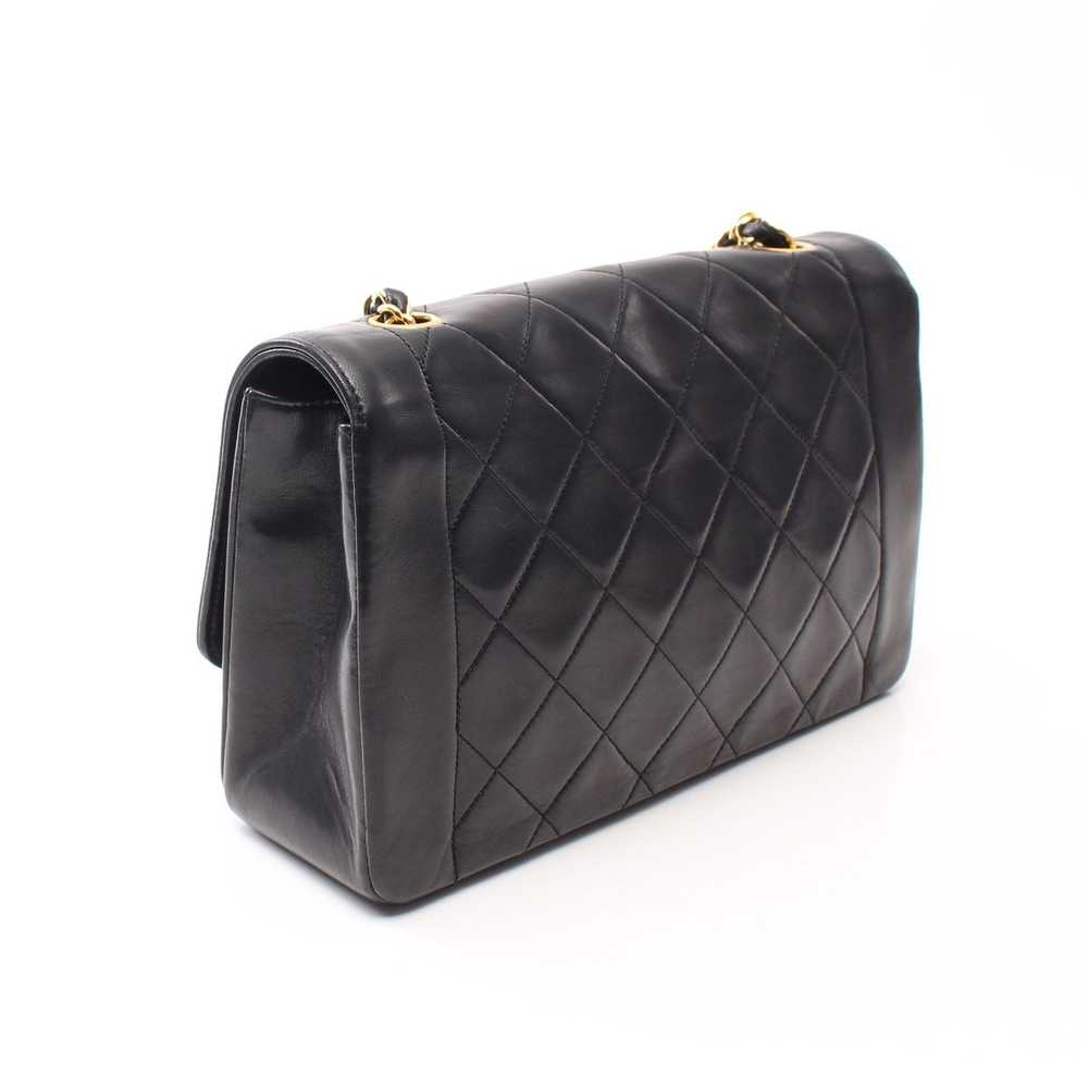 Chanel Matelasse Diana Flap Chain Shoulder Bag La… - image 2