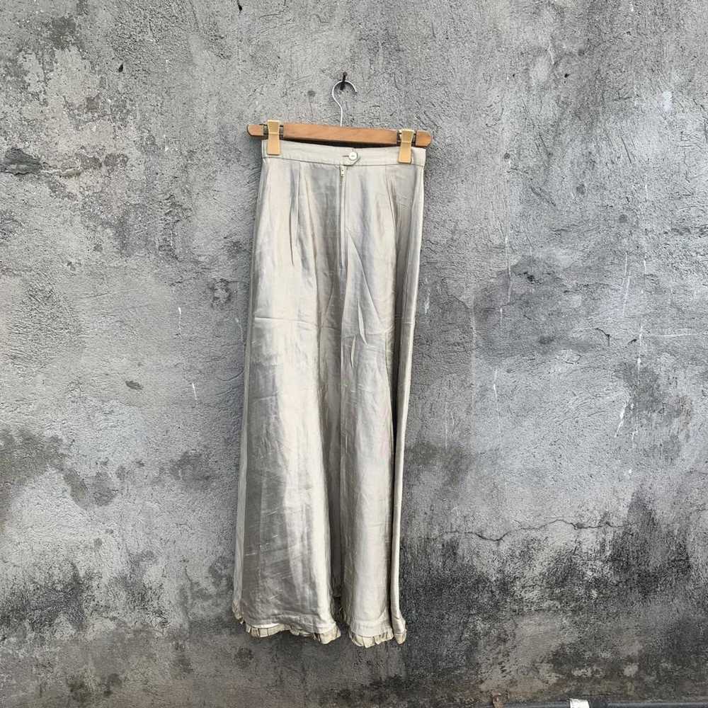 Dries Van Noten Silk maxi skirt - image 3
