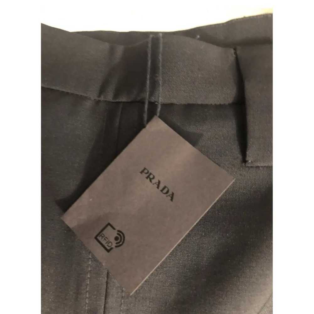 Prada Wool mid-length skirt - image 3