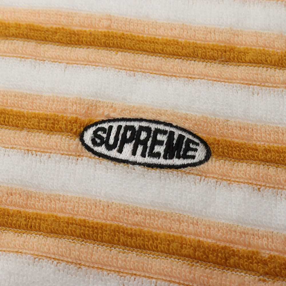 Supreme Multi Stripe Terry Tee T-Shirt Cotton Ora… - image 7