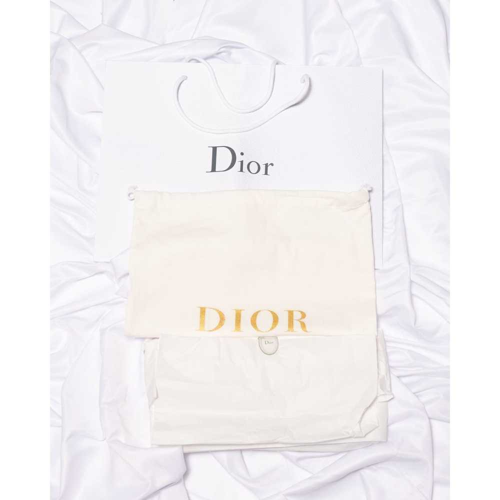 Dior Christian Dior Saddle Bag with Strap Latte G… - image 9