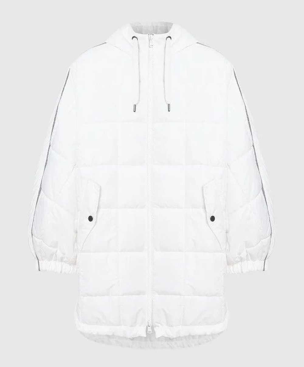 Brunello Cucinelli o1w1db10524 Jacket in Open Whi… - image 5