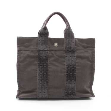 Hermes Yale Line PM Handbag Tote Bag Nylon Canvas… - image 1