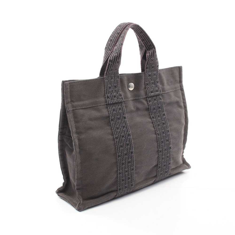 Hermes Yale Line PM Handbag Tote Bag Nylon Canvas… - image 2