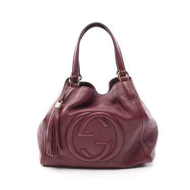 Gucci Soho Cellarius Interlocking G Handbag Tote B