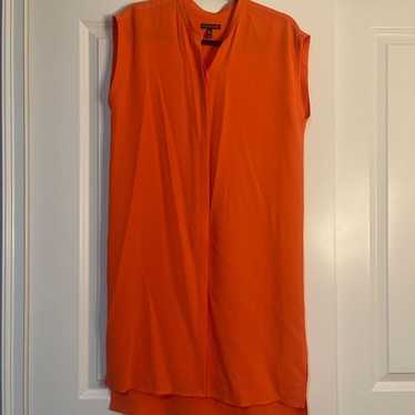 Eileen Fisher dress womens XS silk relaxed midi s… - image 1