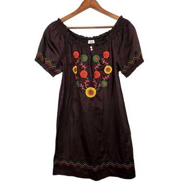 Ivy Jane Uncle Frank Embroidered Dress - XS - image 1