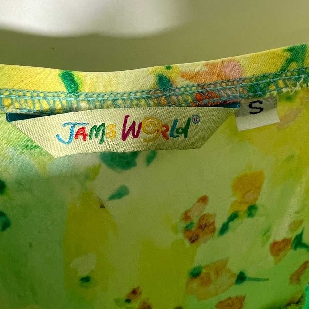 Jams World Ambrosia Midi Tank Dress S Watercolor … - image 8