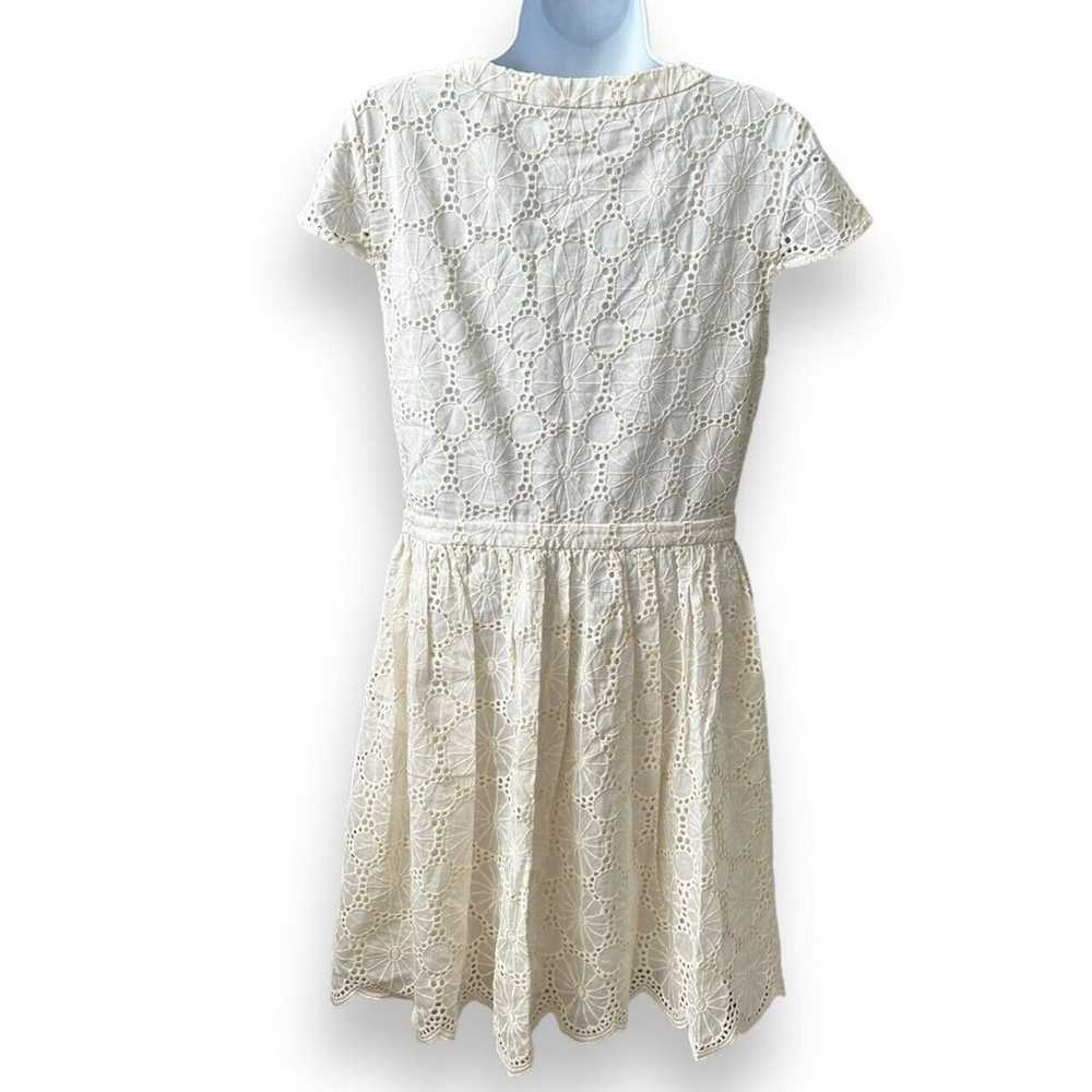 Alice & Olivia Button Down Daisy Floral Lace Cap … - image 2