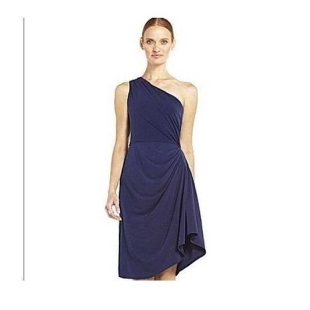 Max and Cleo one shoulder navy  cocktail dress si… - image 2