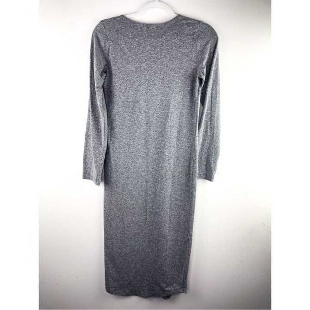 Monrow Mommy Neutral Gray Maternity Long Sleeve M… - image 5
