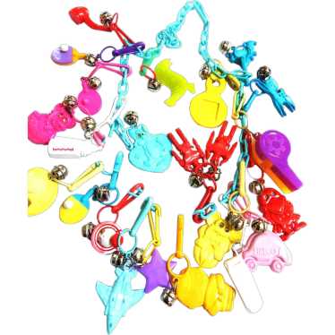 Bell Charm Necklace 80s Must C