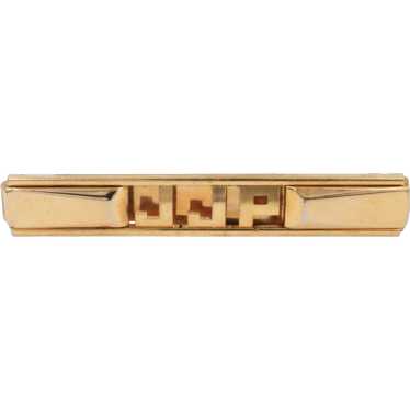 Tie Bar Clip Anson Art Deco Initial J J P Intercha