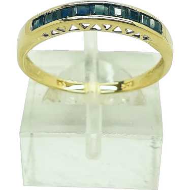 Beautiful Vintage 9ct 375 Yellow Gold and Genuine… - image 1
