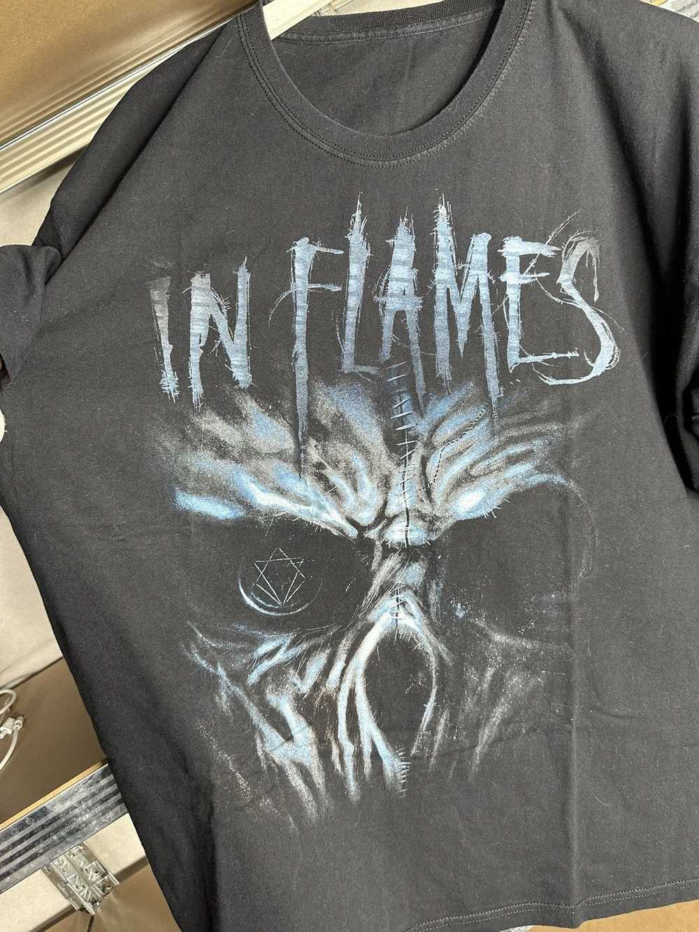 Band Tees × Rock T Shirt × Vintage Y2K In Flames … - image 3