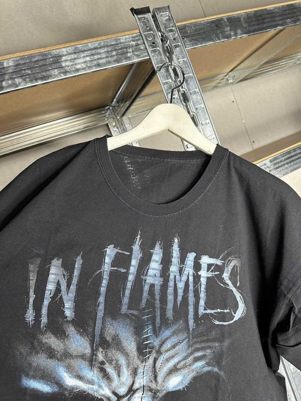 Band Tees × Rock T Shirt × Vintage Y2K In Flames … - image 5