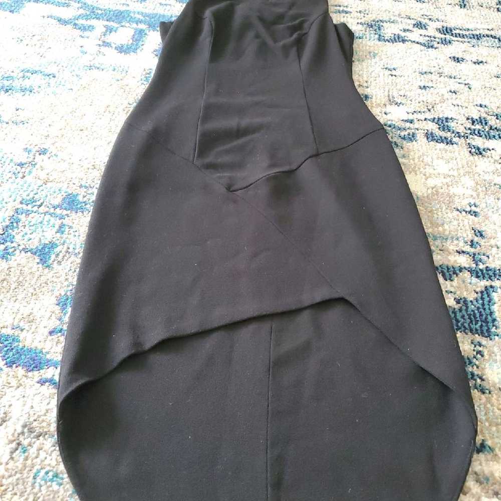 ASOS SEXY HIGH-LOW BLACK DRESS 1 - image 2