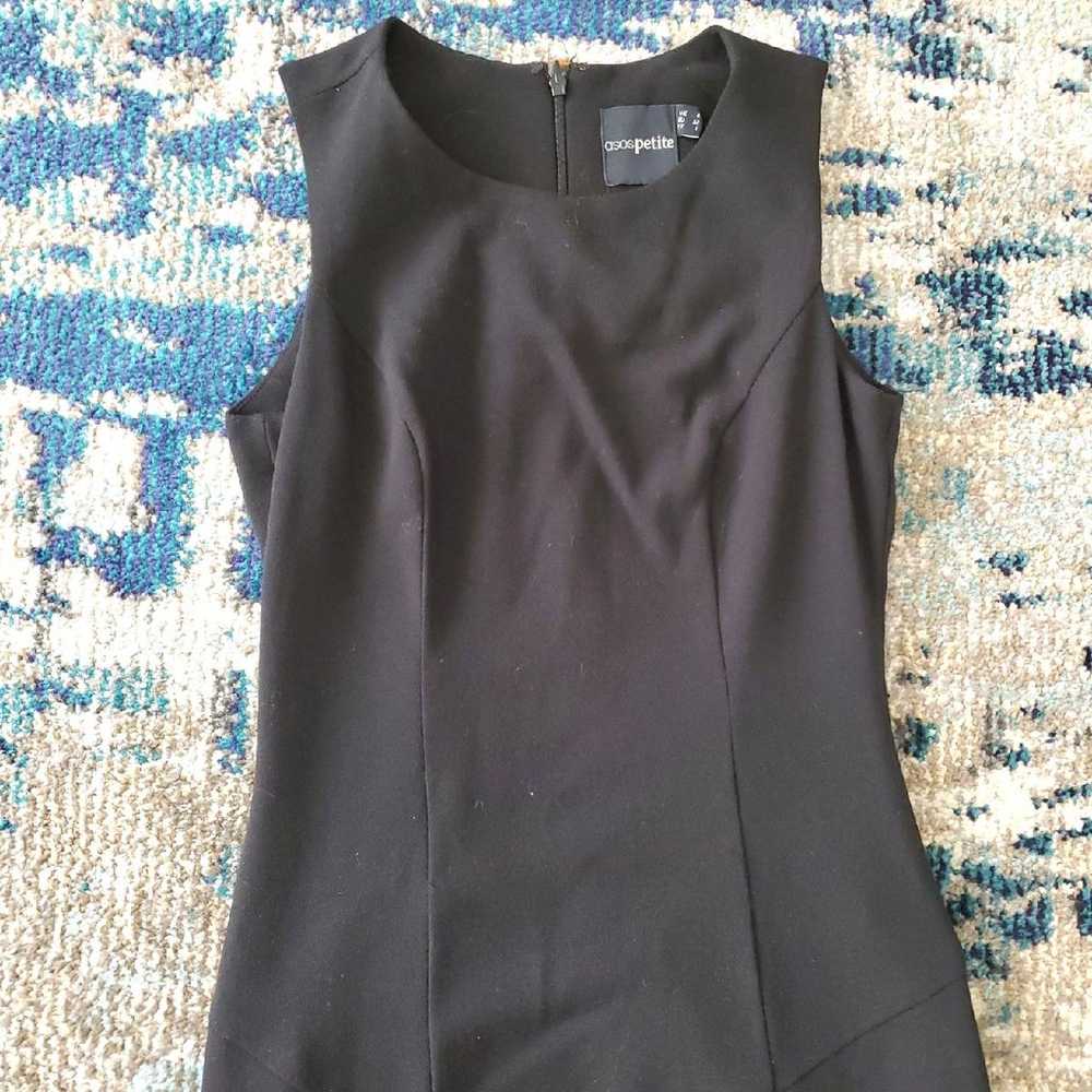ASOS SEXY HIGH-LOW BLACK DRESS 1 - image 3