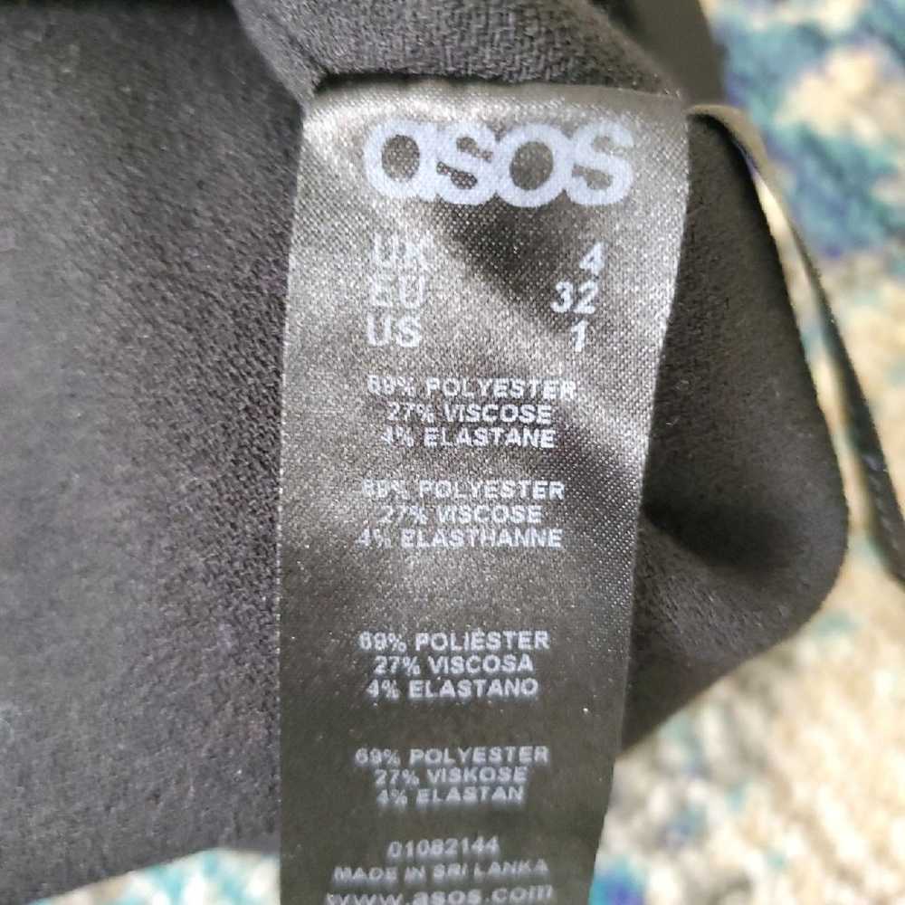 ASOS SEXY HIGH-LOW BLACK DRESS 1 - image 9