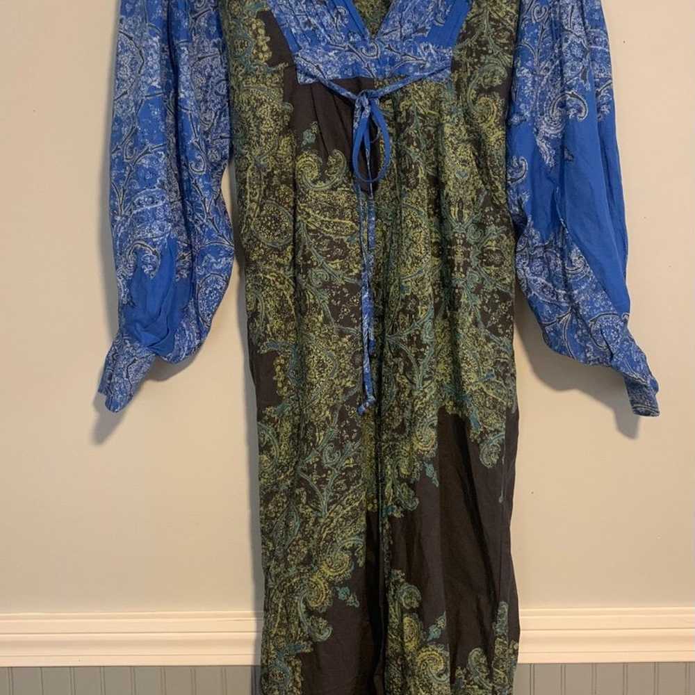 Free People Blooming Fields Jumpsuit Size XS - image 3