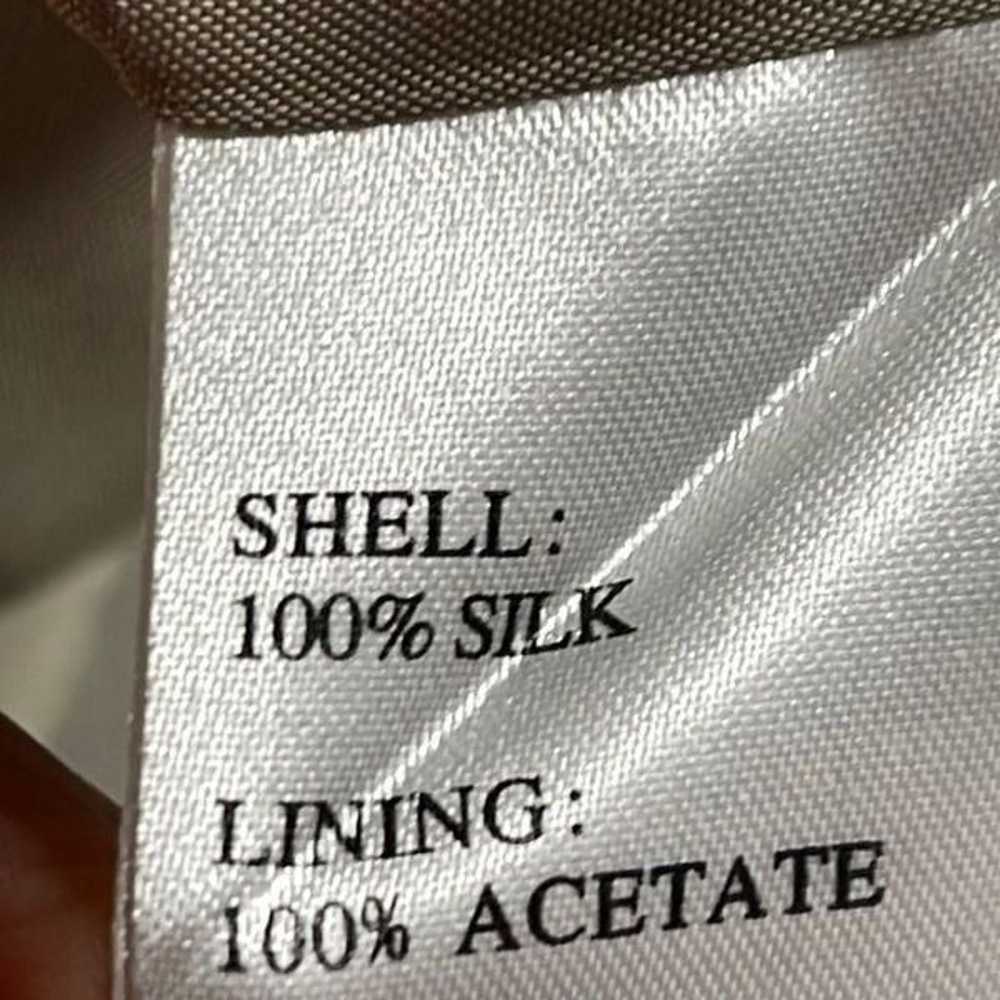 L.K. Bennett London Dress womens Silk satin sheat… - image 10