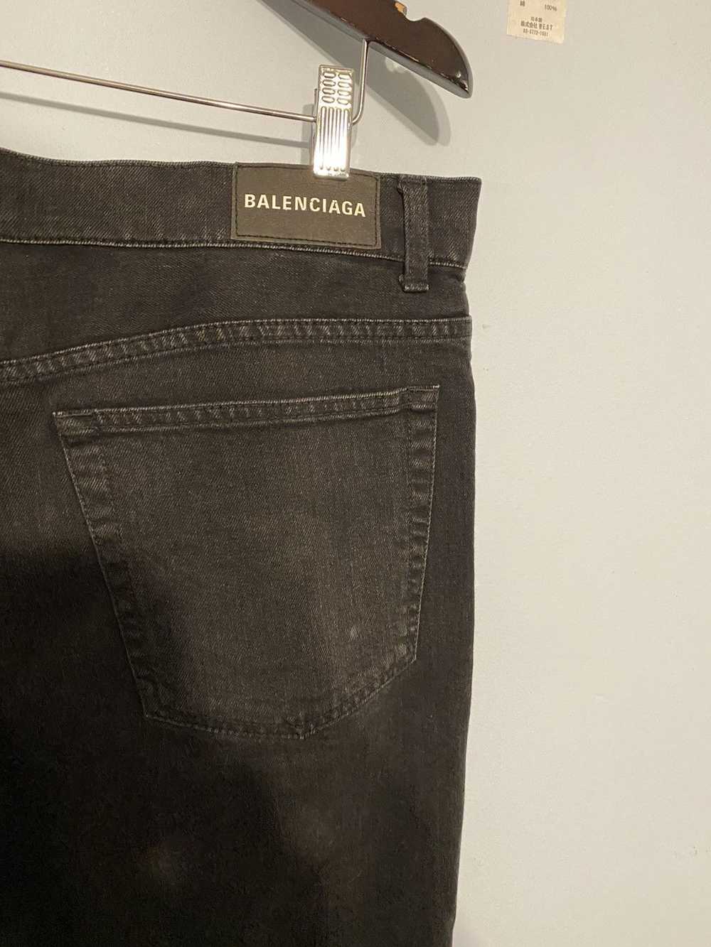 Balenciaga Balenciaga Black Denim Jeans - image 3