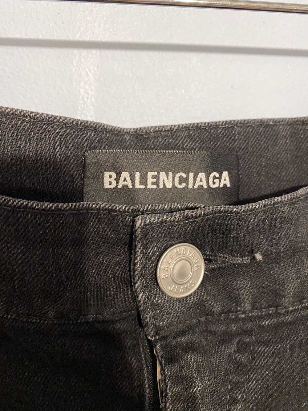 Balenciaga Balenciaga Black Denim Jeans - image 6