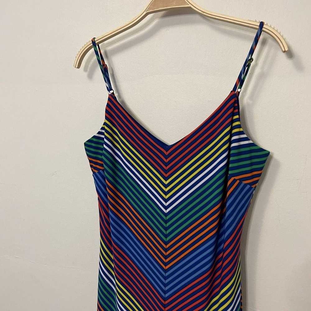 Lauren Ralph Lauren Chevron Jersey Maxi Dress  Bl… - image 2