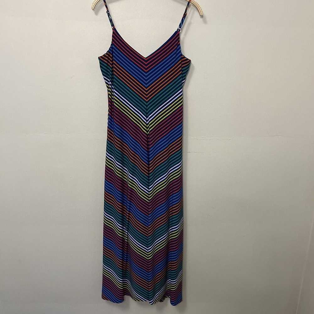 Lauren Ralph Lauren Chevron Jersey Maxi Dress  Bl… - image 5