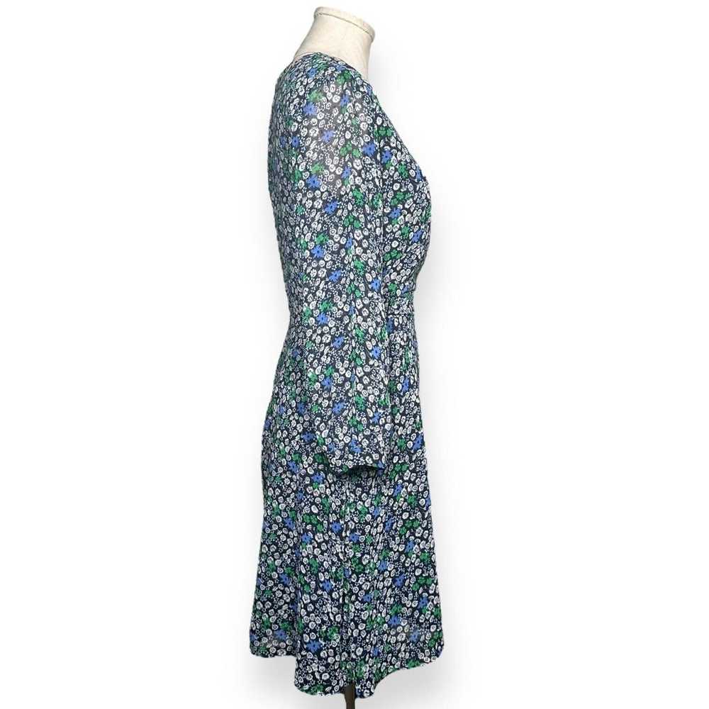 BANANA REPUBLIC Floral Faux Wrap Chic Dress Tie F… - image 5