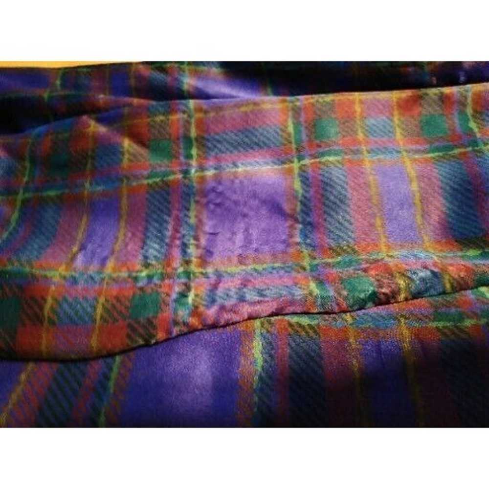 Vtg Carlisle Womens 6 Top Skirt Outfit Set Purple… - image 5