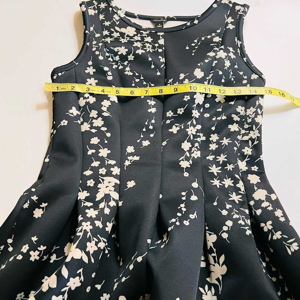 Ann Taylor Floral Pleated Sleeveless Scuba Dress … - image 6