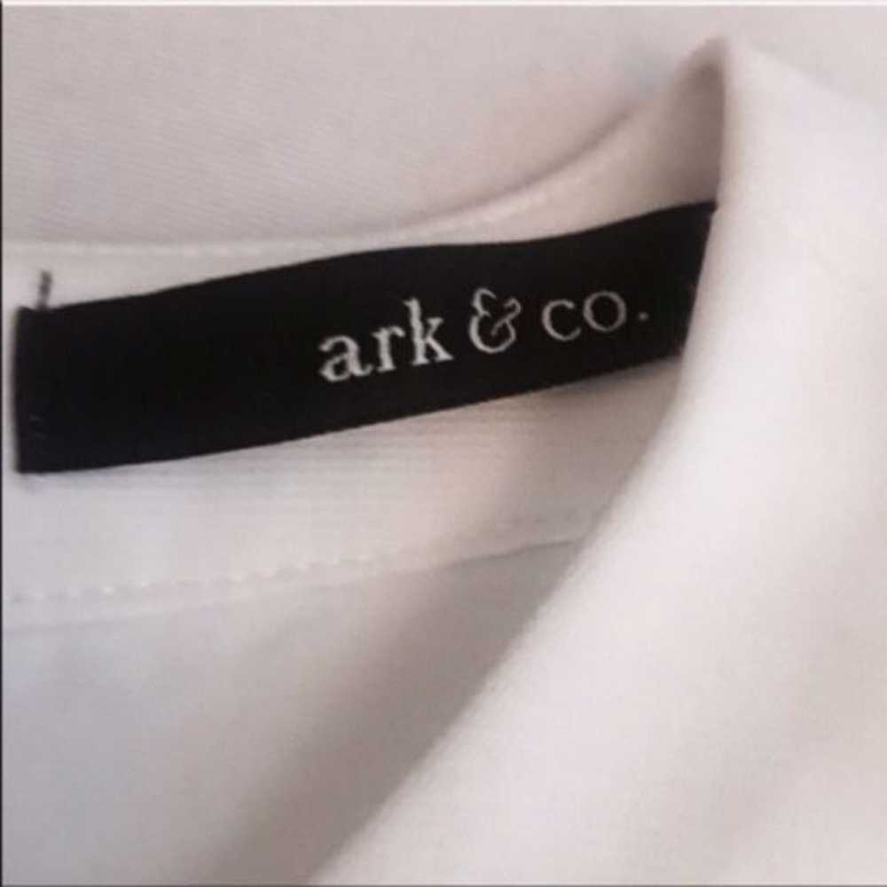 Ark & Co white halter dress NWOT - image 4