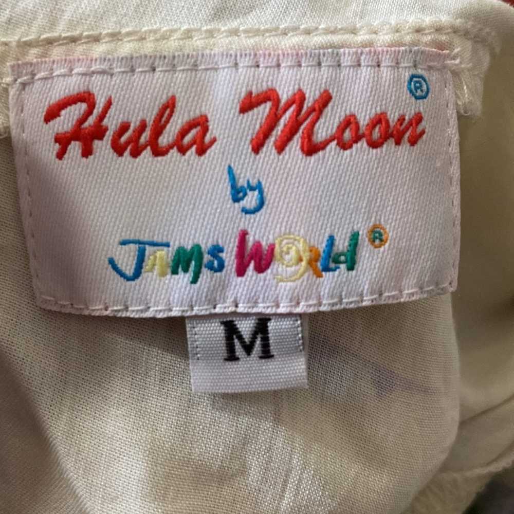 JAMS WORLD Hula Moon Purple Rain Hawaiian Dress M… - image 3