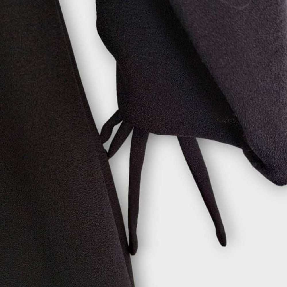 Karl Lagerfeld Paris Womens Dress Sz 6 Black Crep… - image 12