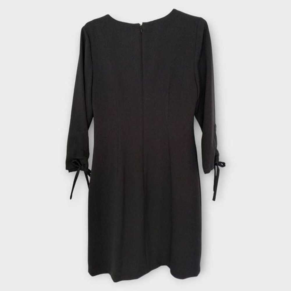 Karl Lagerfeld Paris Womens Dress Sz 6 Black Crep… - image 2