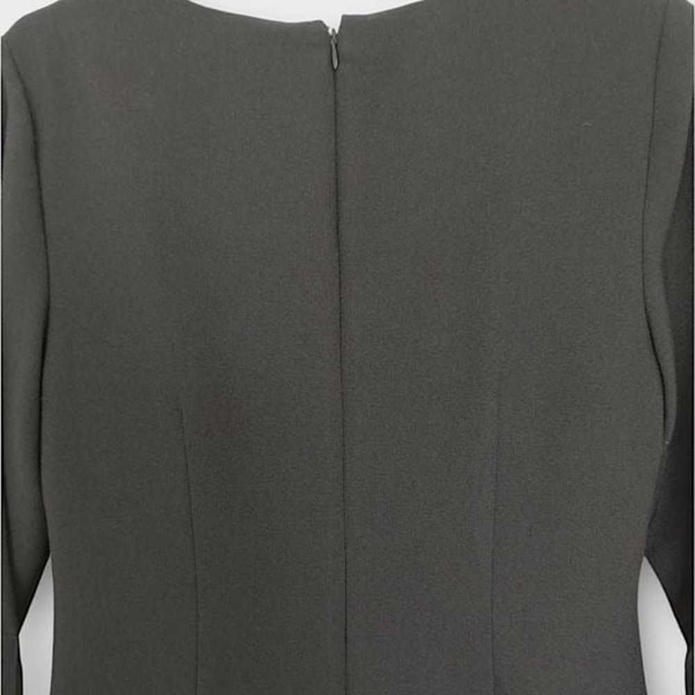 Karl Lagerfeld Paris Womens Dress Sz 6 Black Crep… - image 4