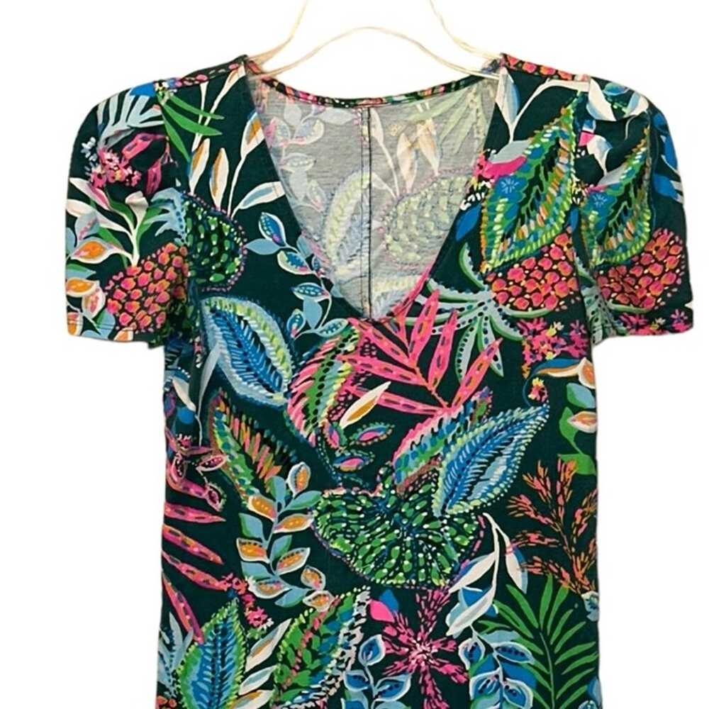 Lilly Pulitzer Aleece T-Shirt Dress Cotton Style#… - image 2