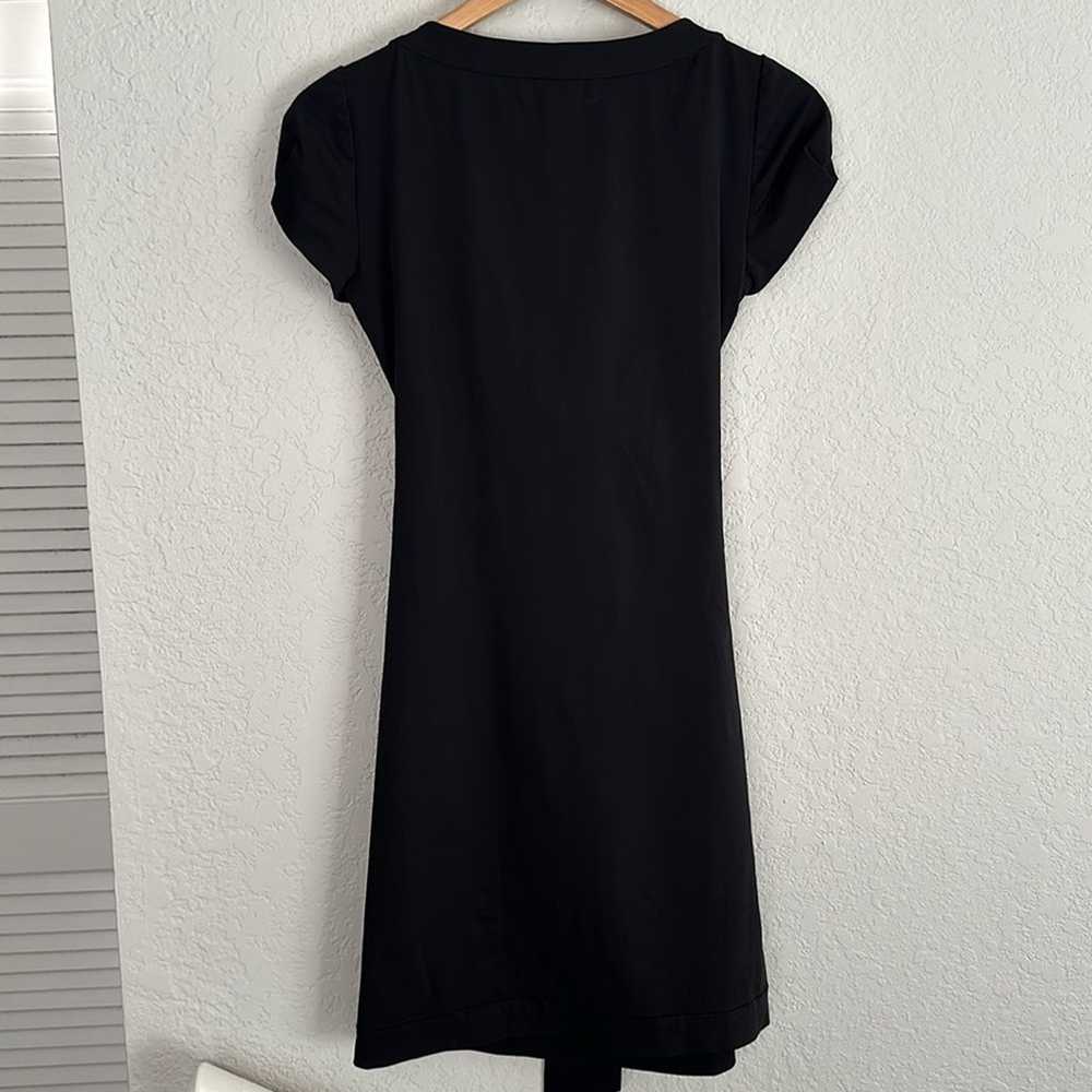 Diane Von Furstenburg DVF Peyton Black Wrap Dress… - image 10
