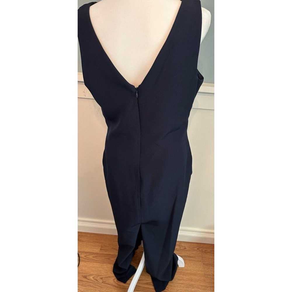 NWOT Marina Gorgeous Dress Sz 8 Long Blue MSRP $1… - image 2