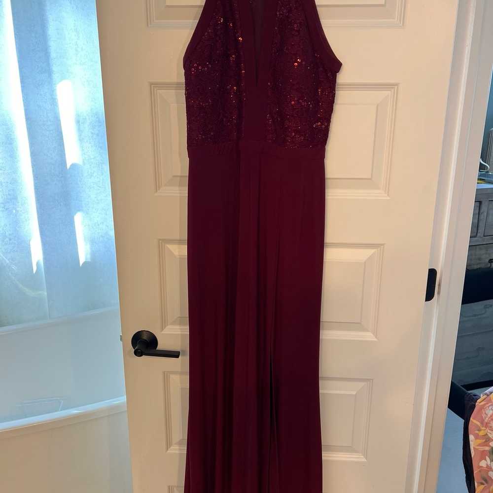 Nightway Formal Maxi Dress size 10 - image 2