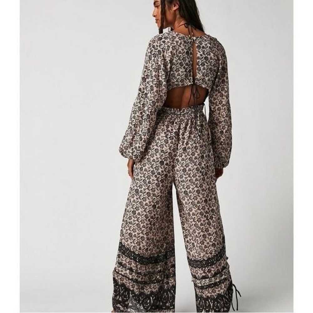 Free People Forever Timeless Soulmate Jumpsuit Si… - image 4