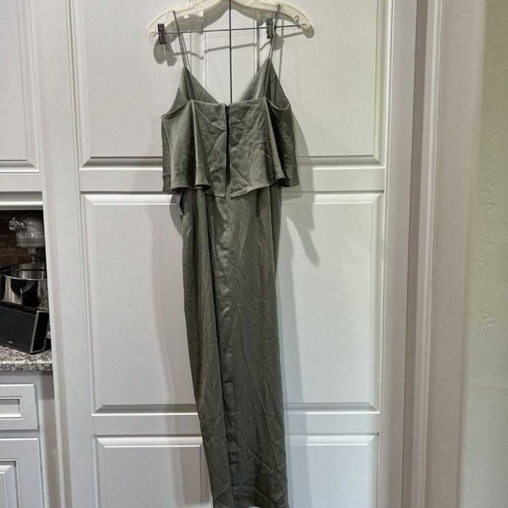 SHONA JOY Womens LUXE COCKTAIL FRILL Midi Dress S… - image 5