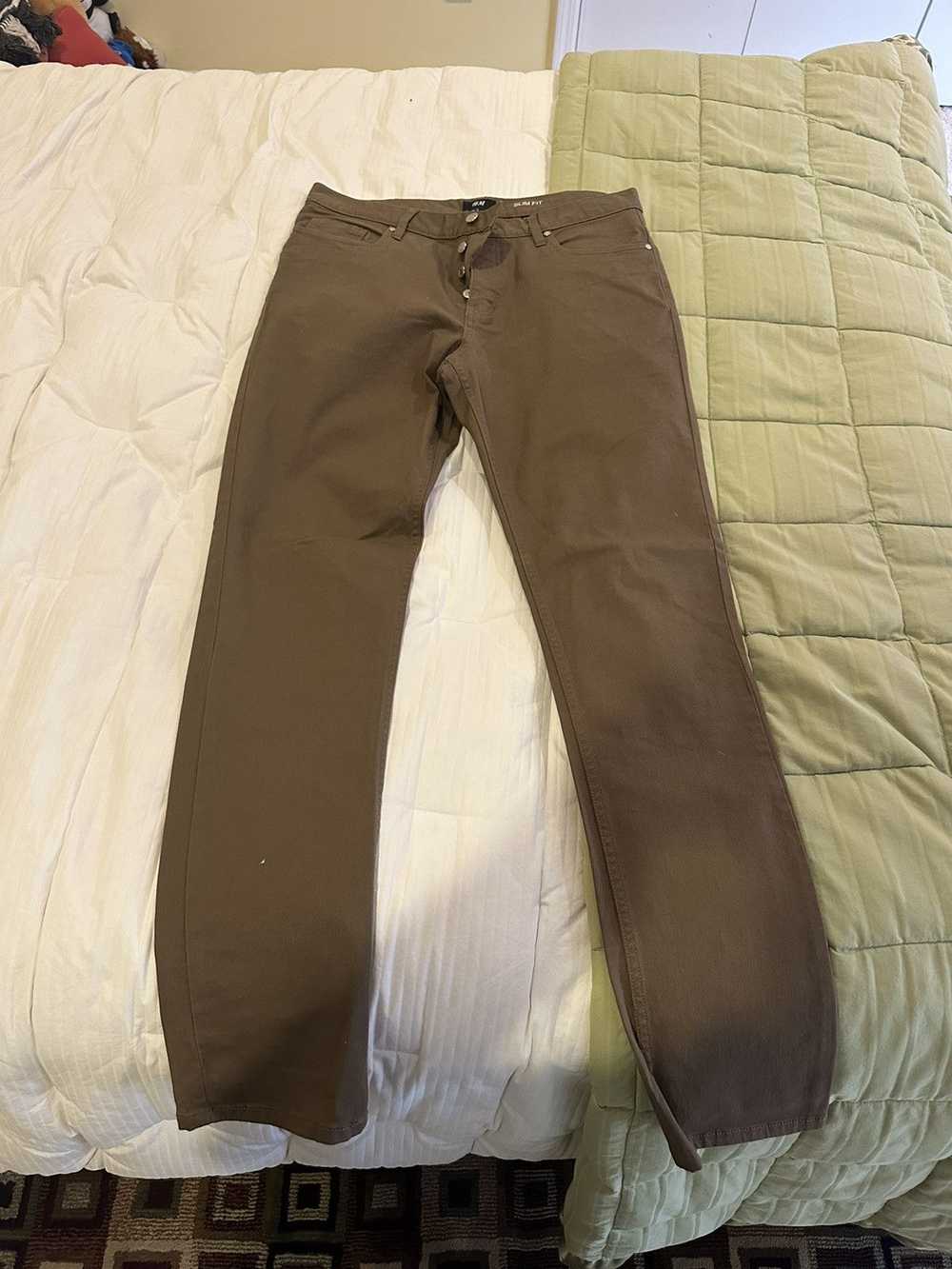 H&M H&M Brown Trouser Pants Size 31 - image 1