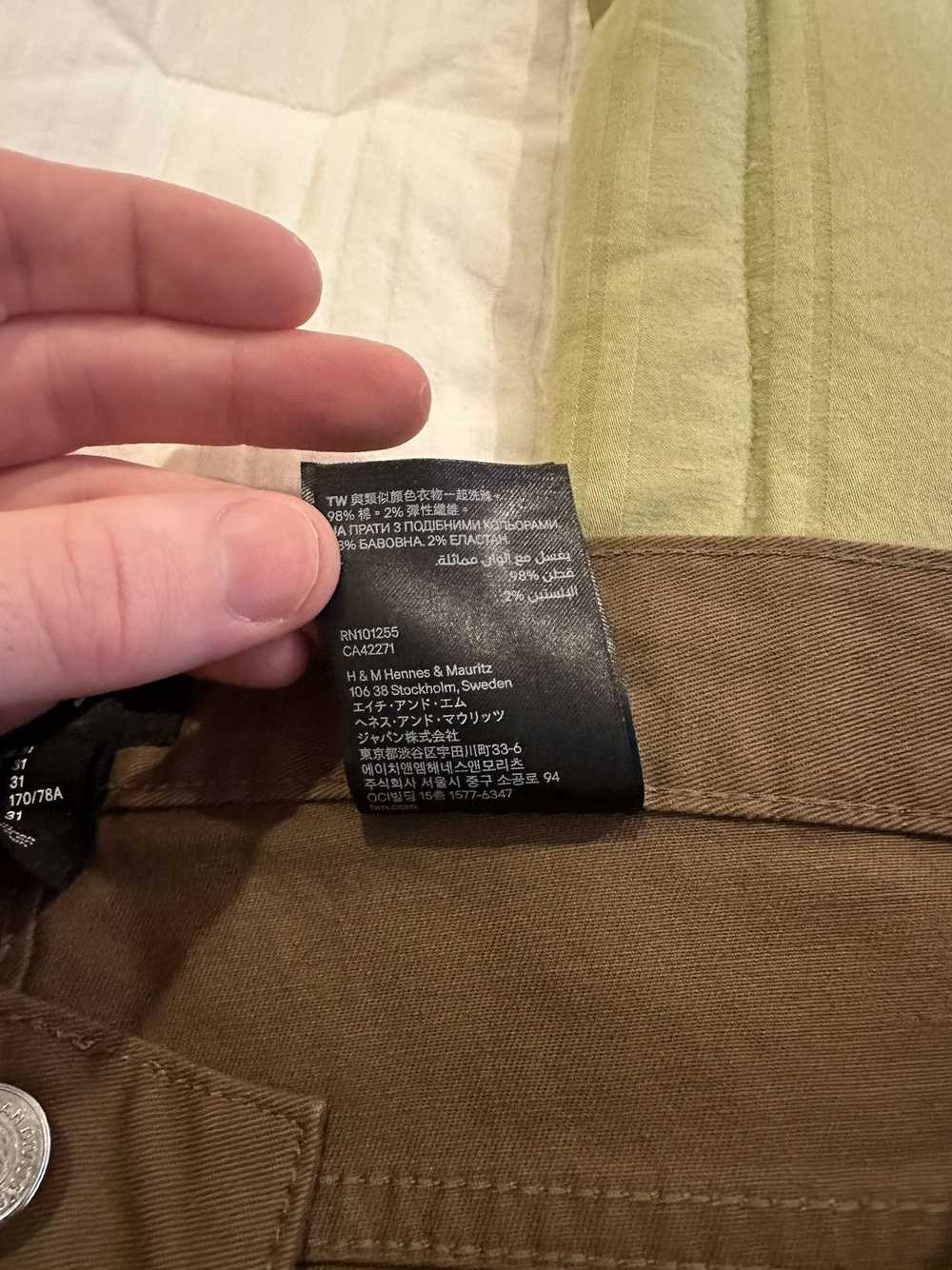 H&M H&M Brown Trouser Pants Size 31 - image 6